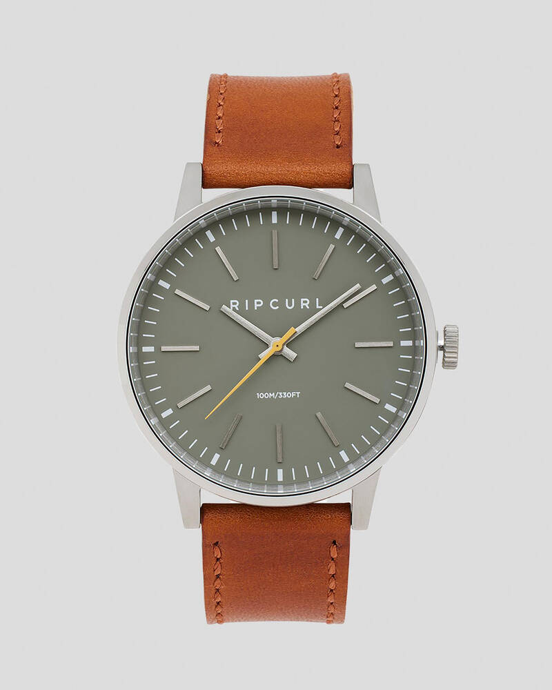 Rip Curl Drake Leather Watch for Mens