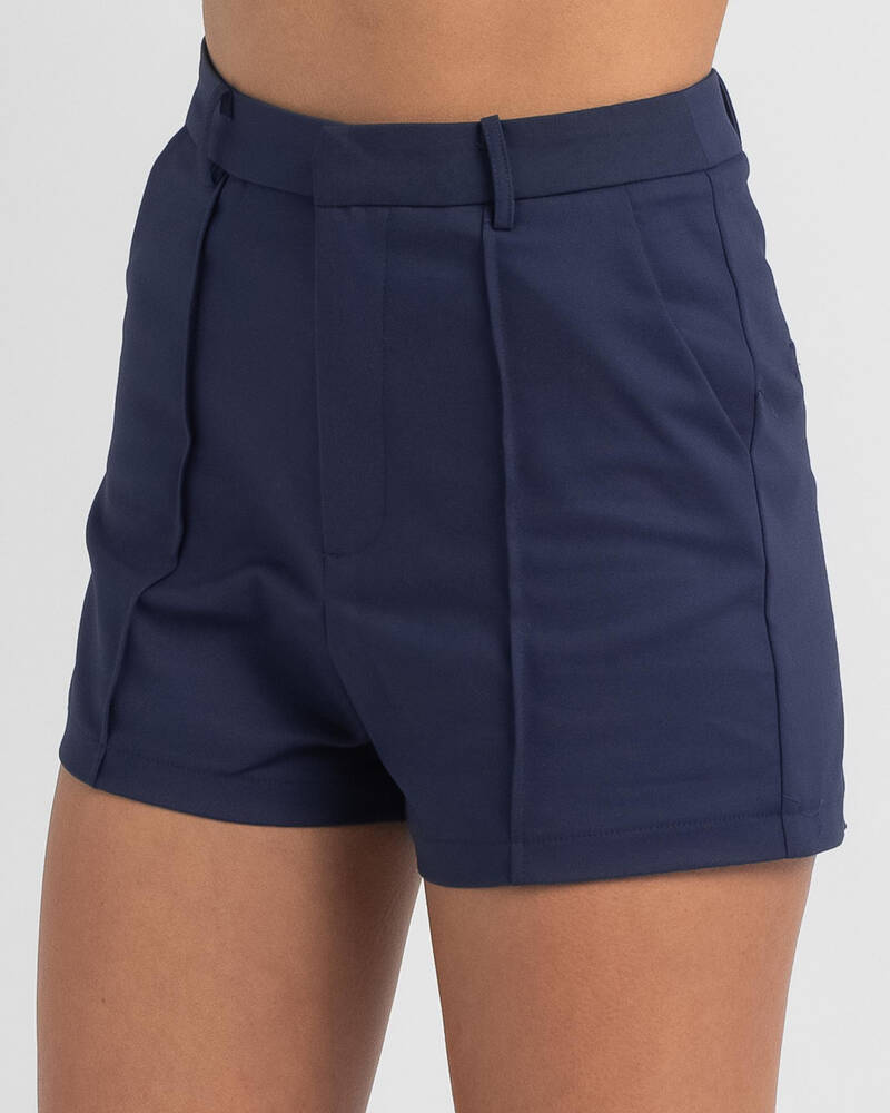 Shop Ava And Ever Helena Shorts In Ink - Fast Shipping & Easy Returns ...