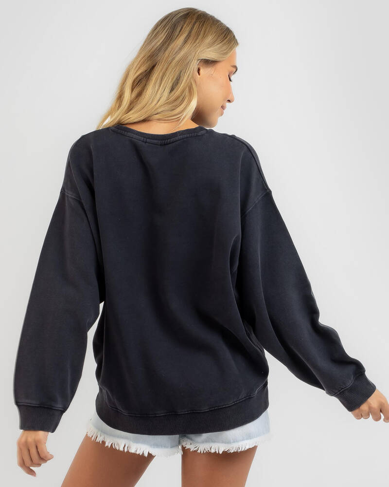 Roxy Into The Night Crewneck Sweatshirt for Womens