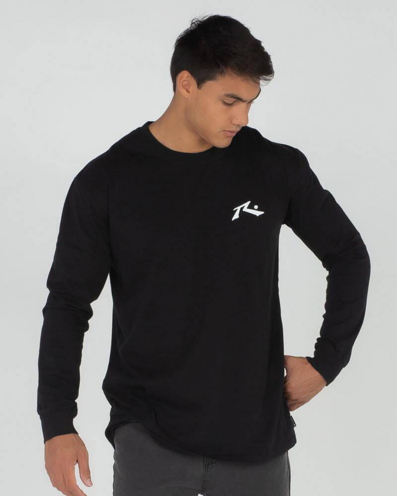 Rusty Competition Long Sleeve T-Shirt for Mens