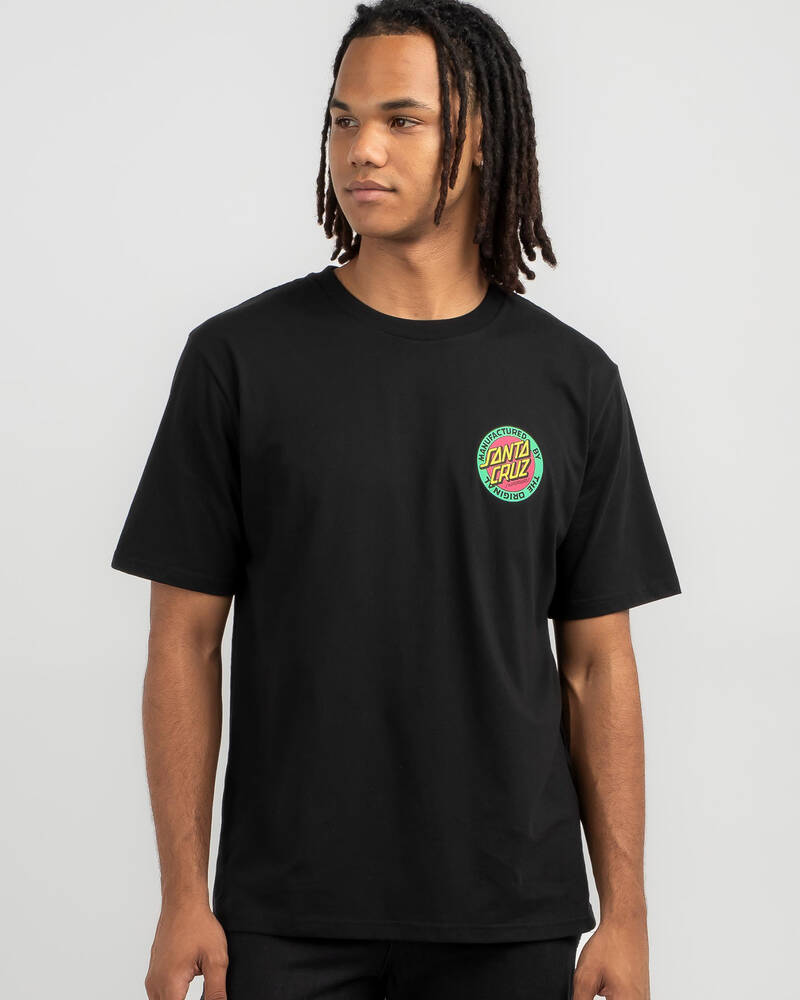 Santa Cruz MFG Dot Retro T-Shirt for Mens