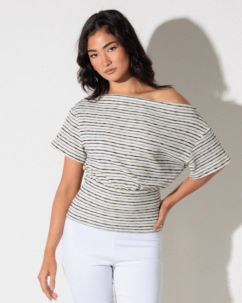 Mooloola Coogee Off Shoulder Top for Womens