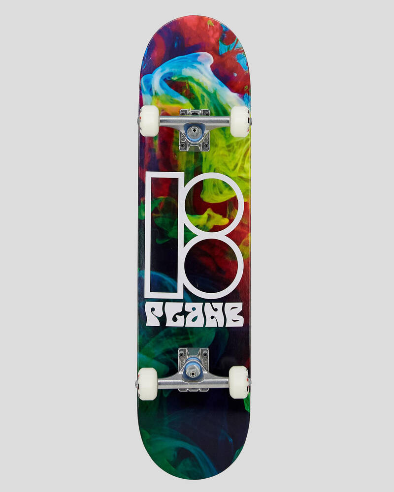 Plan B Colour Dark Smoke 7.75" Complete Skateboard for Mens