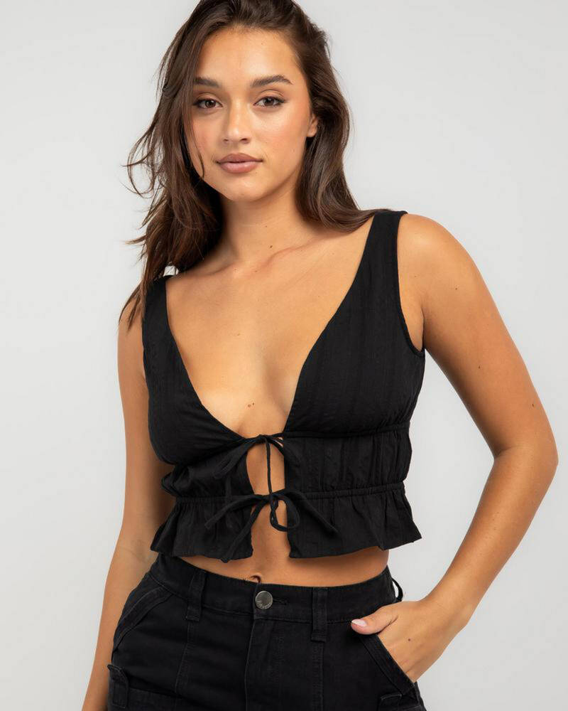 Mooloola Stevie Tie Up Cami Top for Womens