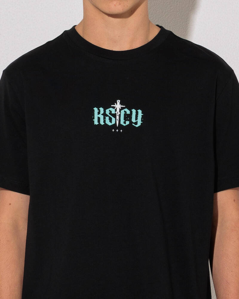 Kiss Chacey Exist Dual Curved T-Shirt for Mens