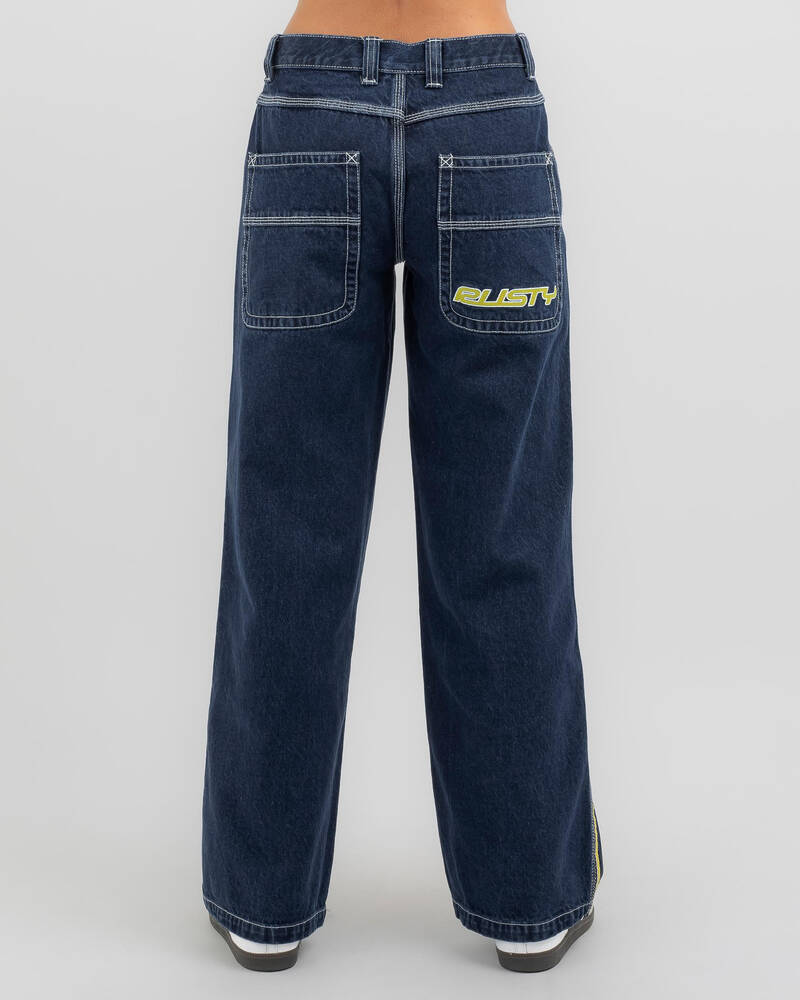 Rusty Flip Mommy Jeans for Womens
