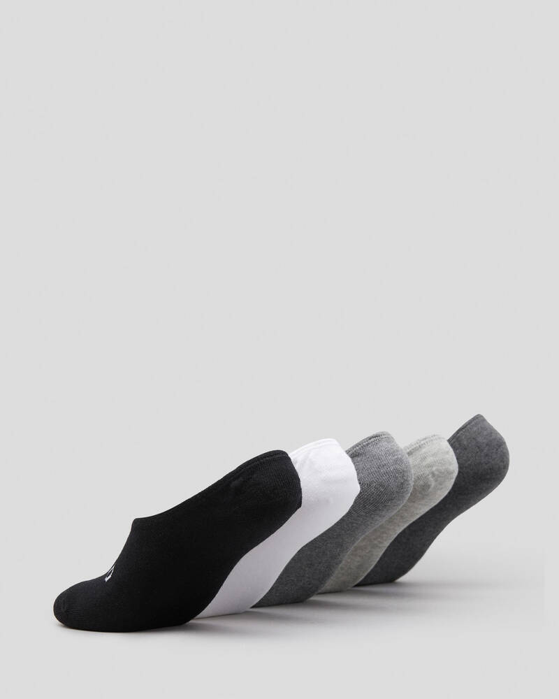 Lucid Direct Invisible Socks 5 Pack for Mens