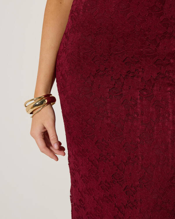 Mooloola Meli French Lace Maxi Dress for Womens