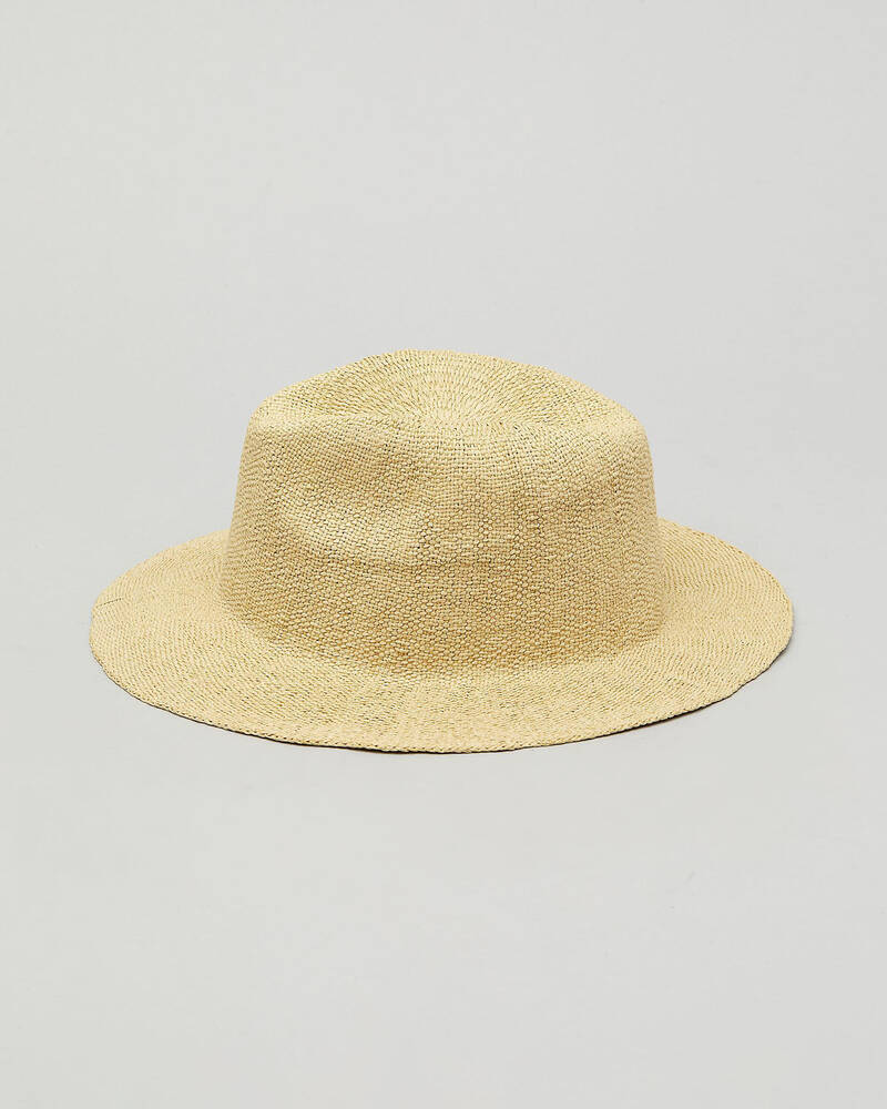 Rusty Dean Crushable Straw Hat for Mens