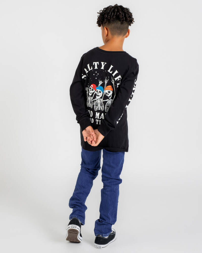 Salty Life Boys' Matey Long Sleeve T-Shirt for Mens
