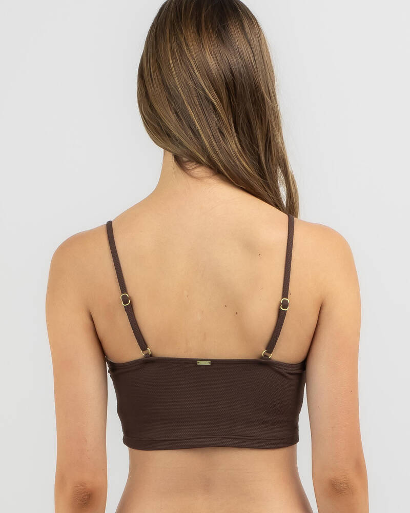 Topanga Willow Long Bralette Bikini Top for Womens