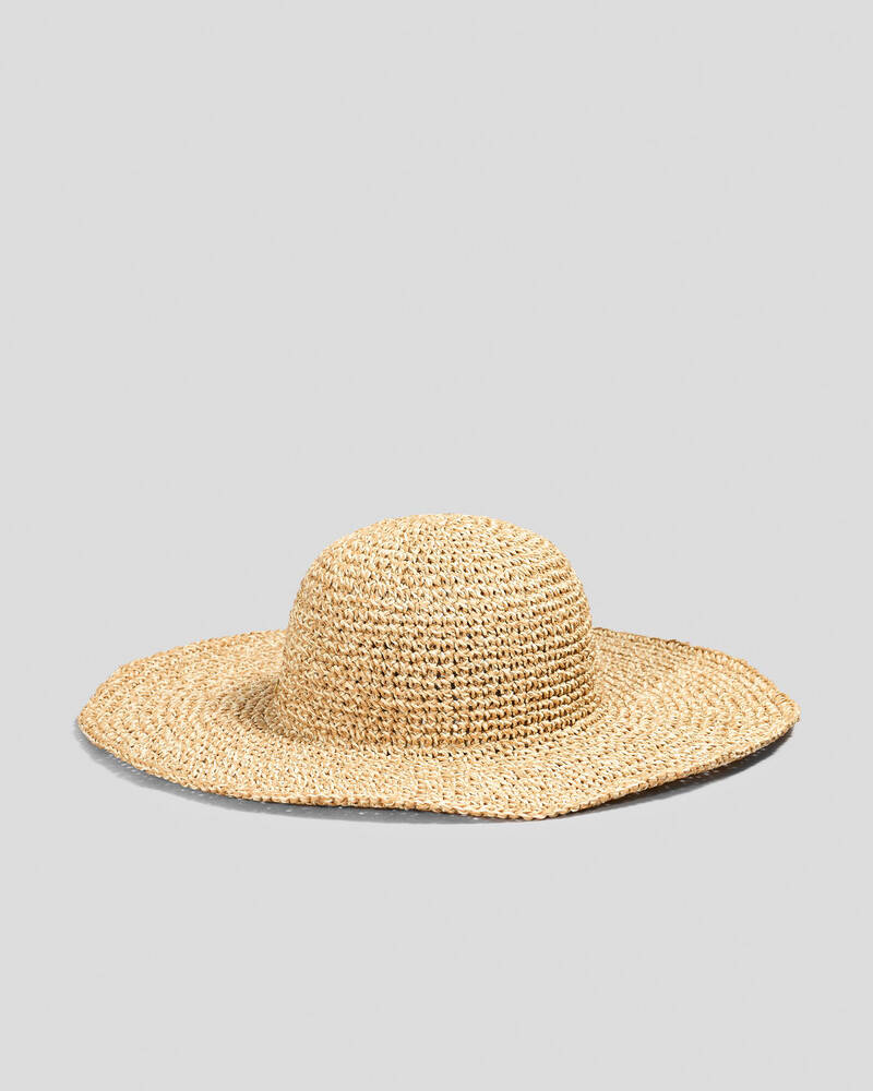 Rusty Romance Floppy Hat for Womens