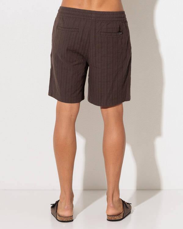 Skylark Sea Breeze Elastic Waist Shorts for Mens