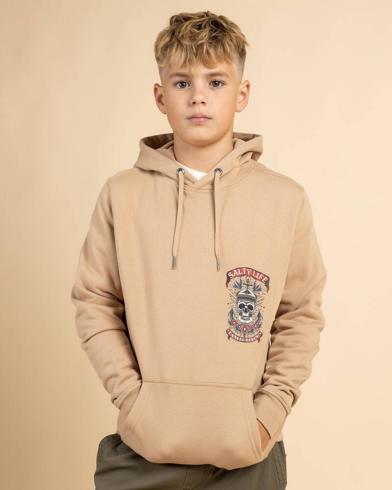 Salty Life Boys' Carrion Crown Hoodie for Mens