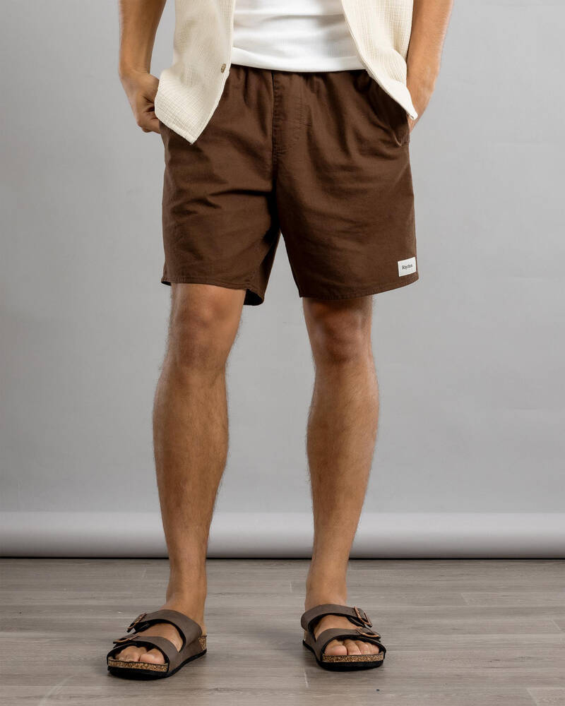 Rhythm Classic Linen Jam Shorts for Mens