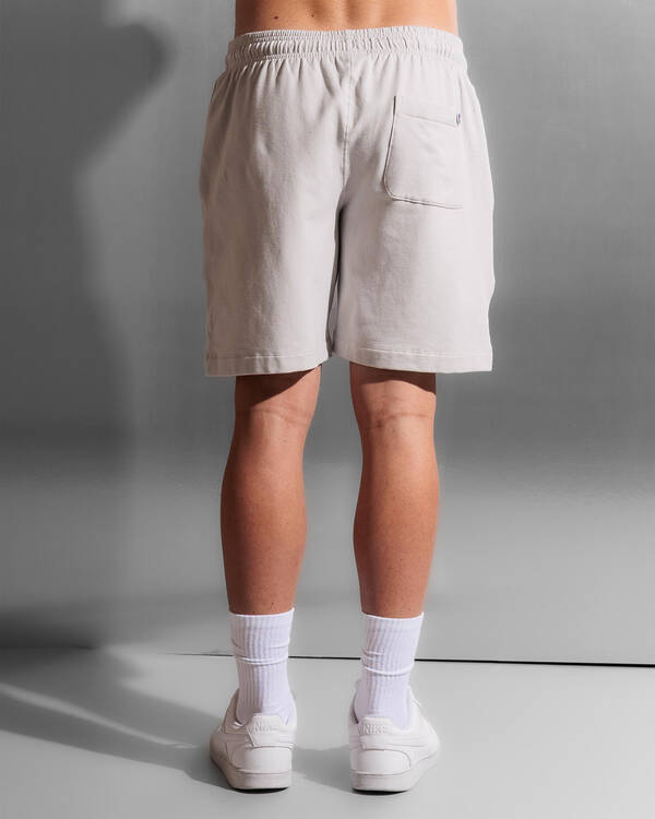 Champion Tonal Script Fleece Shorts for Mens