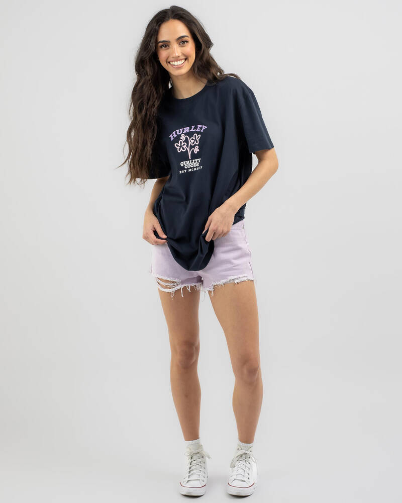 Hurley Fresh Stems T-Shirt for Womens