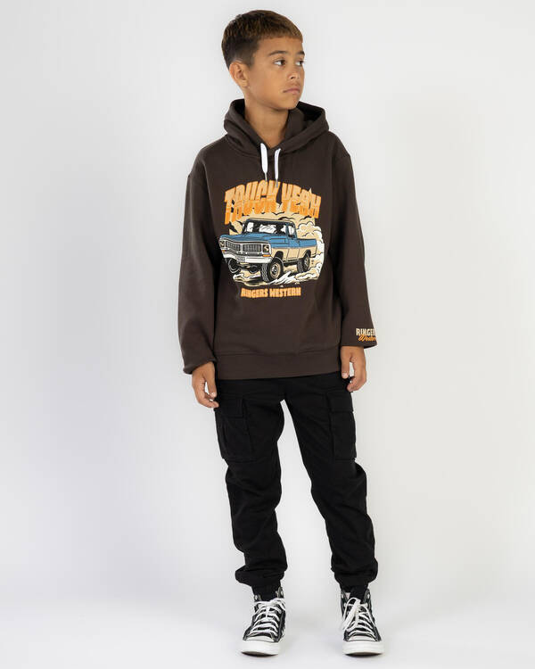 Ringers Western Boys' Truck Yeah Oversized Hoodie for Mens