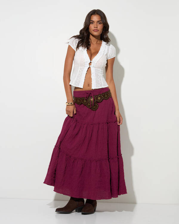 Mooloola Dawn Maxi Skirt for Womens