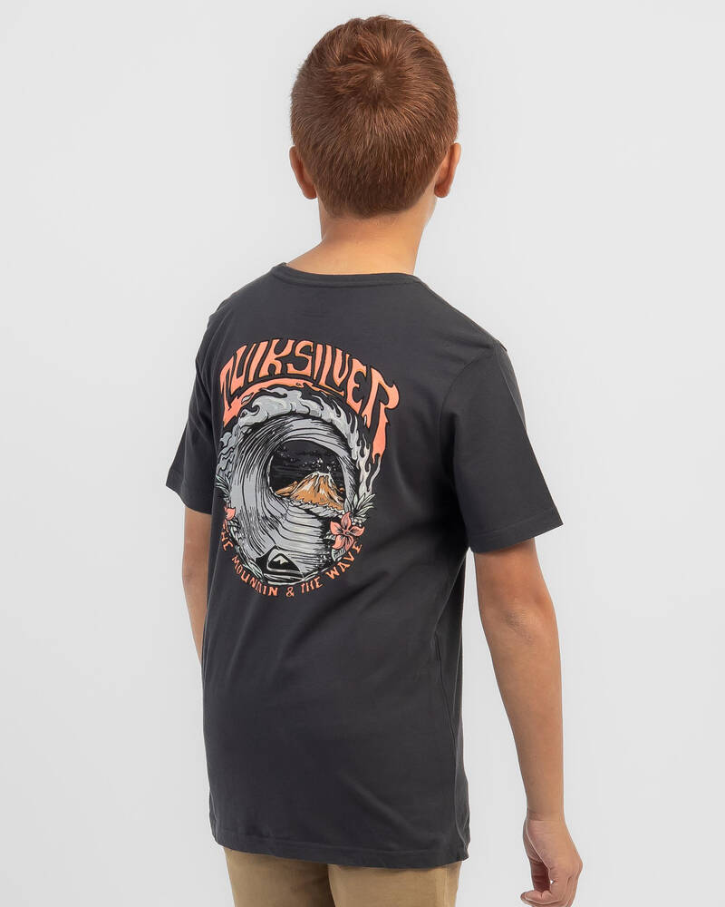 Quiksilver Boys' QS Circled T-Shirt for Mens
