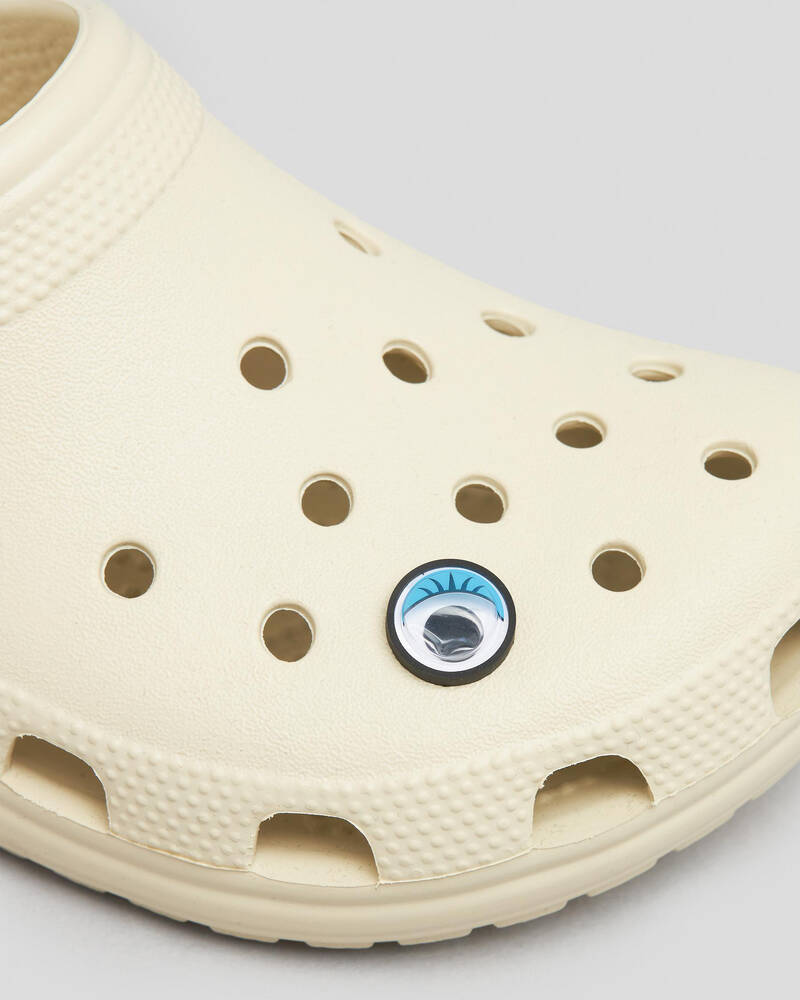Crocs Googly Eye with Eyeshadow Jibbitz for Unisex