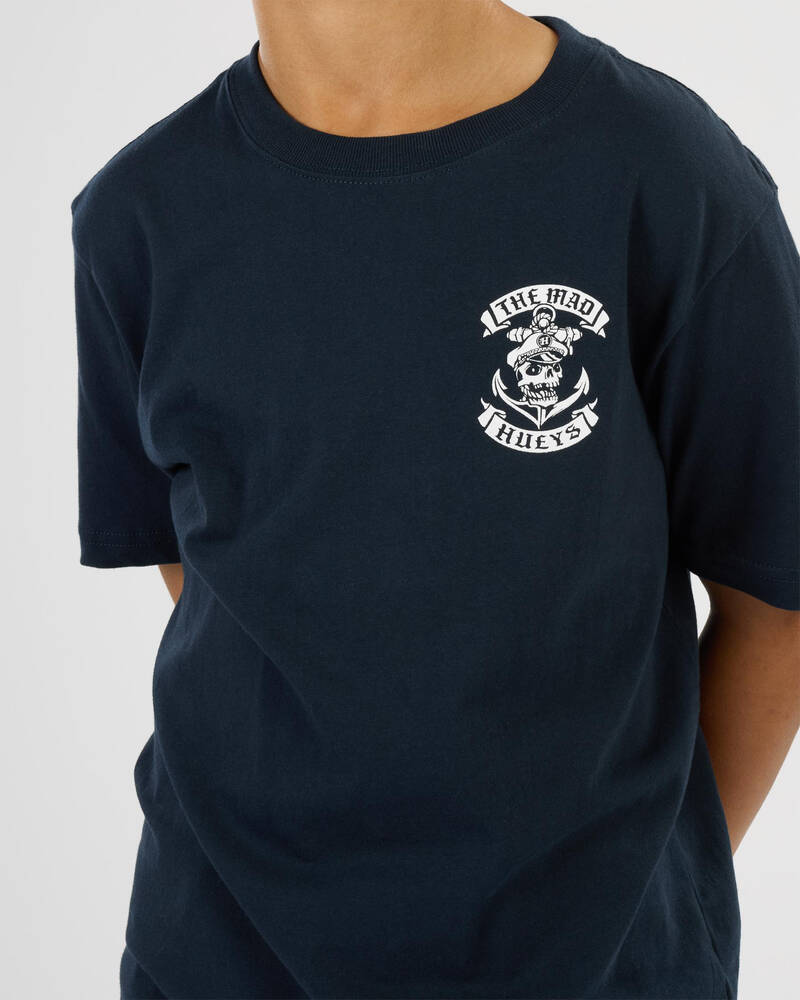 The Mad Hueys Boys' Sailor Anchor T-Shirt for Mens