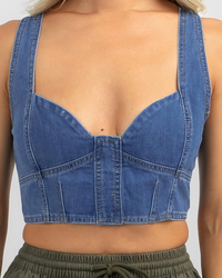 Country Denim Margot Denim Top for Womens image number null