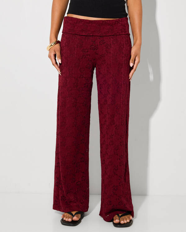 Evie French Lace Pants