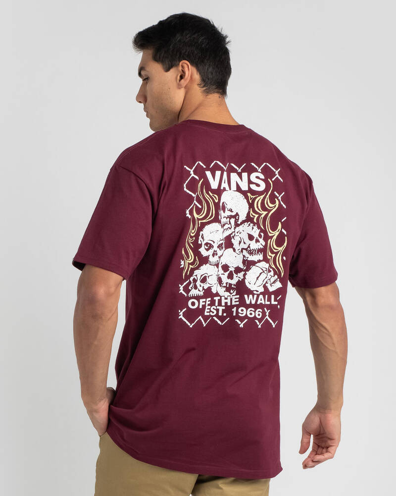 Vans Fenced In T-Shirt for Mens