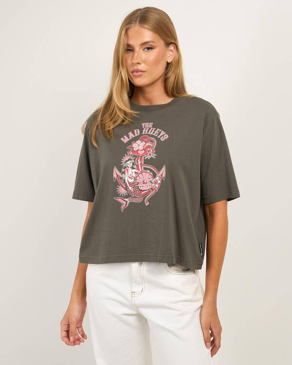 Mermaid Anchor Boxy T-Shirt