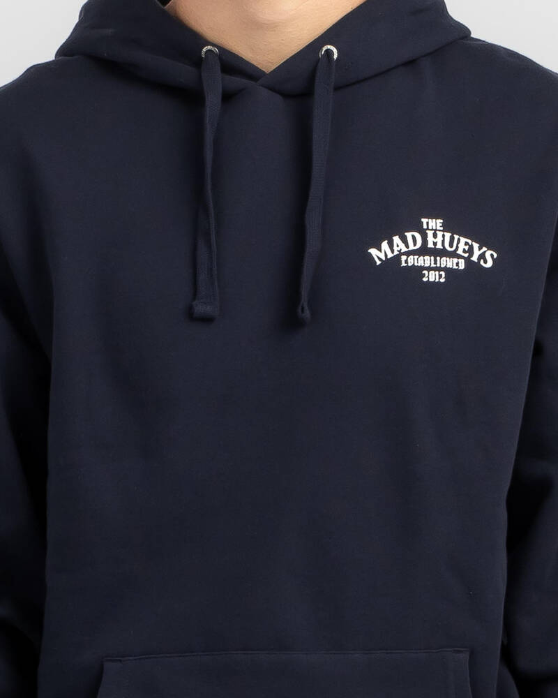 The Mad Hueys Anchor Wheel Hoodie for Mens