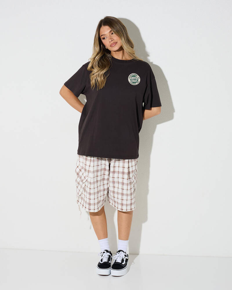 Santa Cruz MFG Dot Oversized T-Shirt for Womens