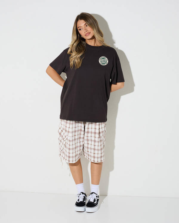 Santa Cruz MFG Dot Oversized T-Shirt for Womens