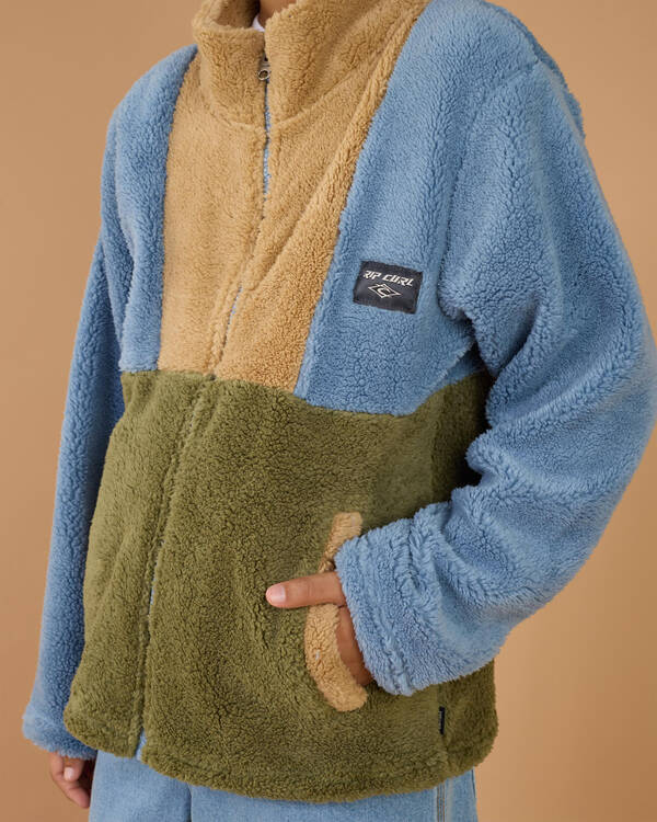 Rip Curl Boys' Block Party Polar Jacket for Mens