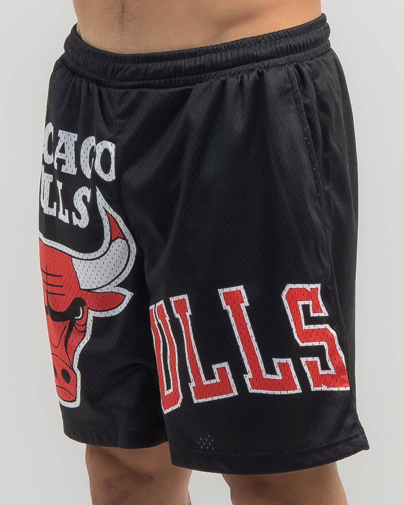 NBA Bulls Quinton Mesh Shorts for Mens