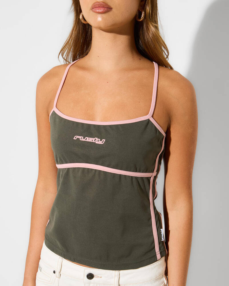 Rusty Freo King Tank Top for Womens