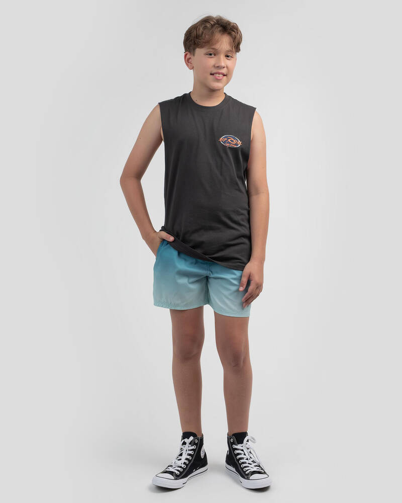 Rip Curl Boys' Fader Muscle Tank for Mens
