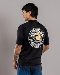 Jacks Waves Short Sleeve Rash Vest for Mens image number null