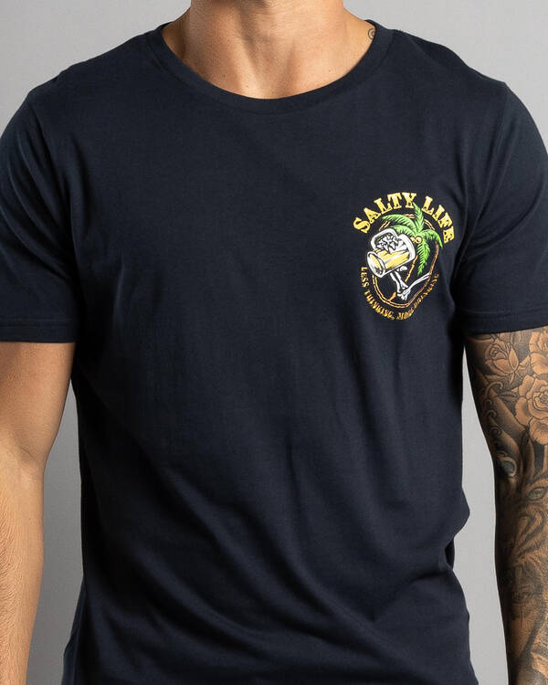 Salty Life Skull Duggery T-Shirt for Mens