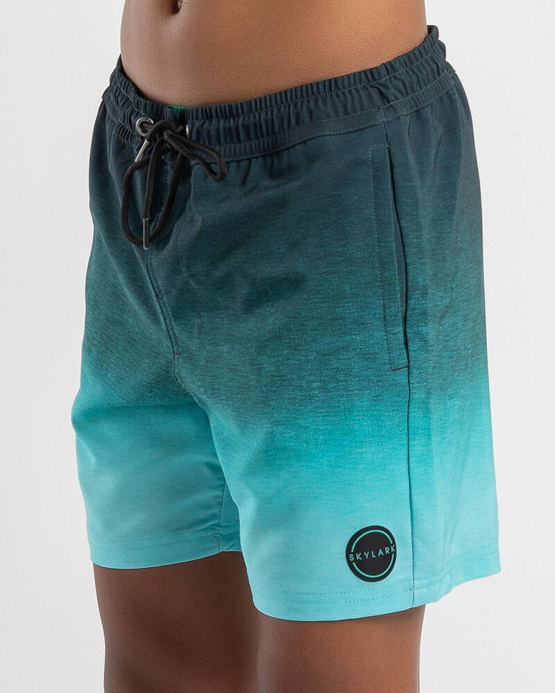 Skylark Boys' Twofold Elastic Waist Shorts for Mens