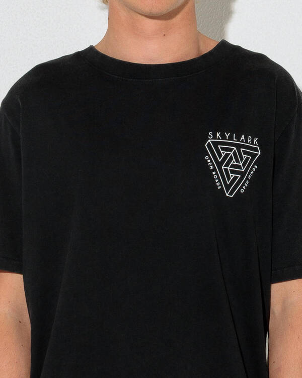 Skylark Motive T-Shirt for Mens