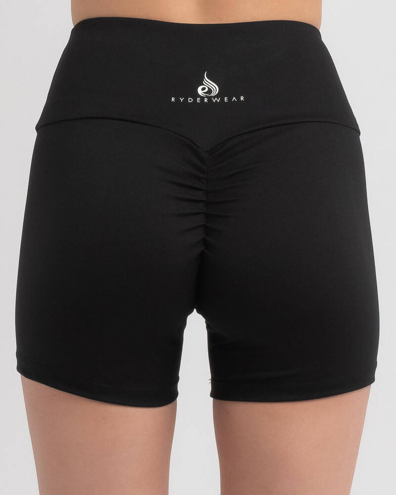 Ryderwear Staples Scrunch Bum Shorts for Womens