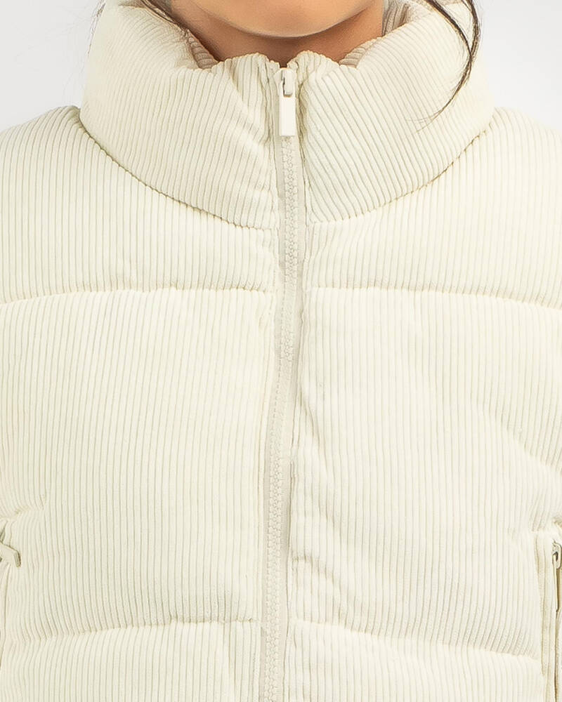 Ava And Ever Icy Cord Puffer Vest for Womens