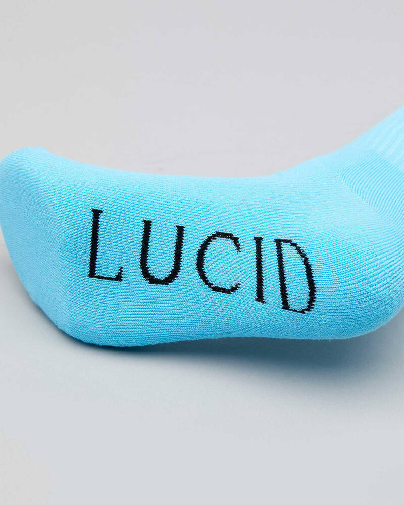 Lucid Fluro Socks 5 Pack for Mens image number null