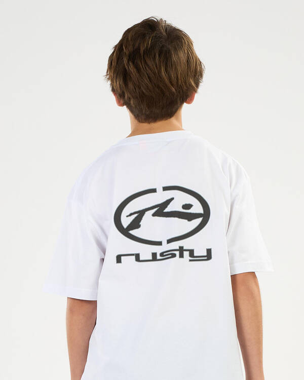 Rusty Boys' Turbo Short Sleeve T-Shirt for Mens