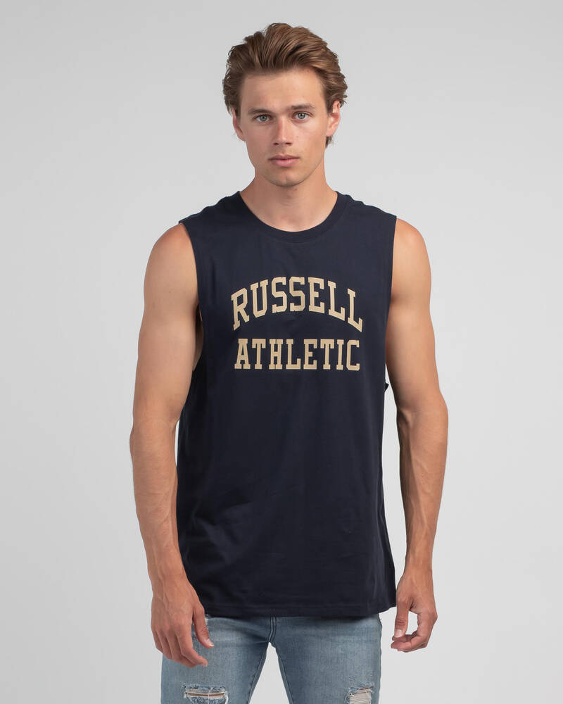 Russell Athletic Russell Arch Logo Muscle Tank for Mens