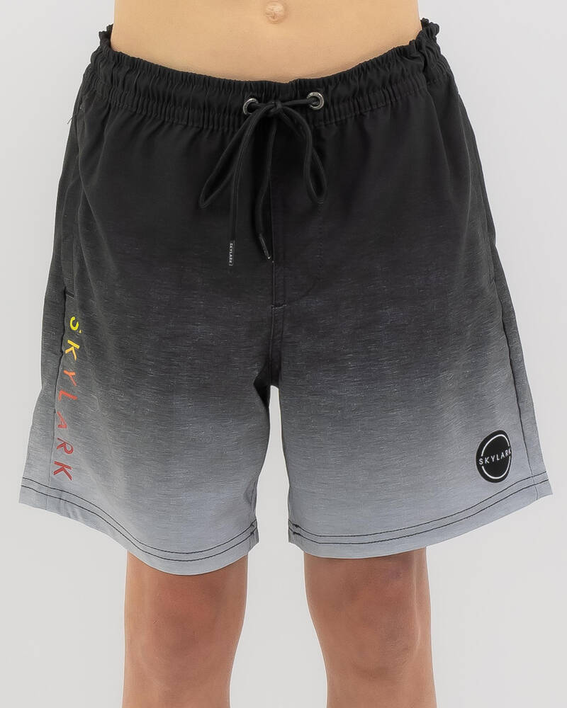 Skylark Boys' Doubled Elastic Waist Shorts for Mens