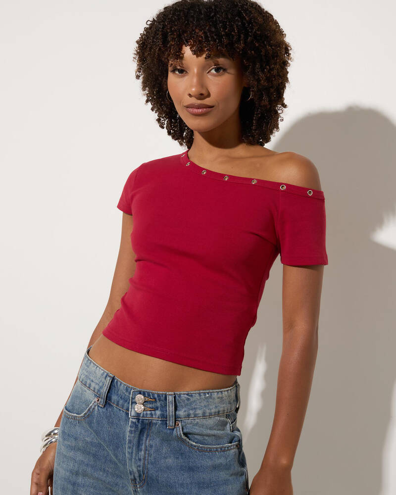 Ava And Ever Kiley Off Shoulder Top for Womens