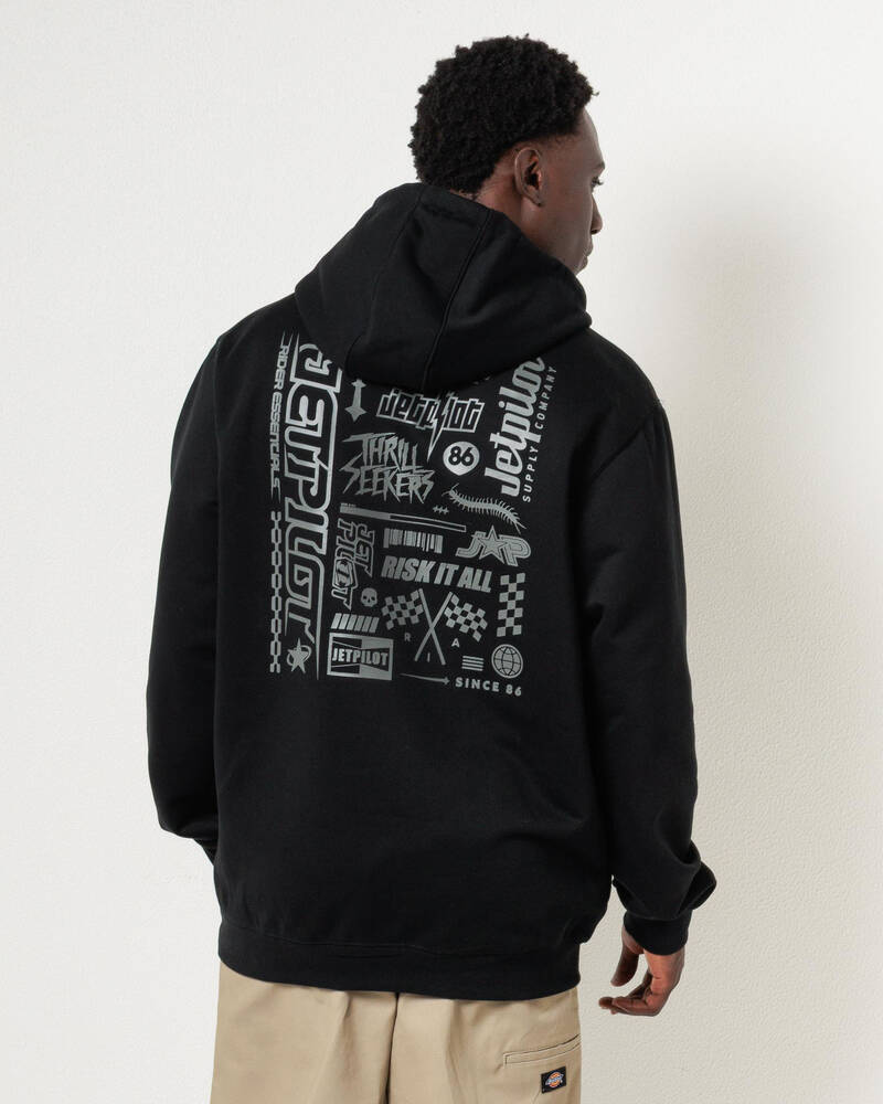 Jetpilot Progress Hoodie for Mens