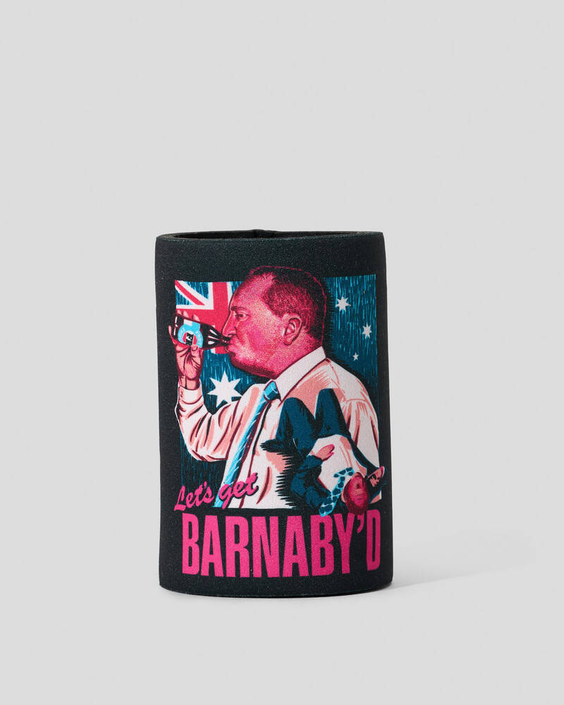 Frothies Let's Get Barnaby'd Stubby Cooler for Mens
